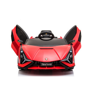 Lamborghini SIAN vehicle Red