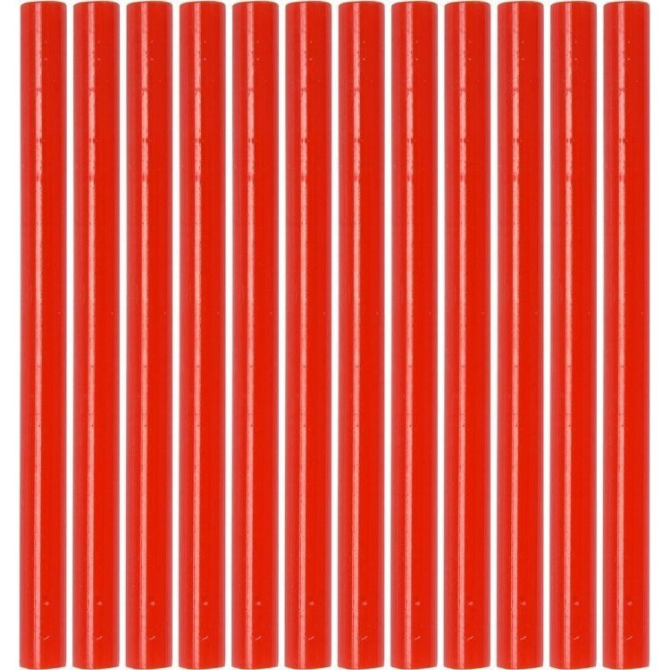 Karštų klijų lazdelių rinkinys (raudonos) (12vnt) 7.2x100mm