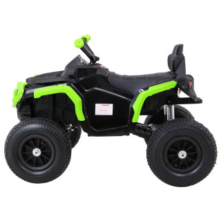 Quad ATV Air Wheel Black Green