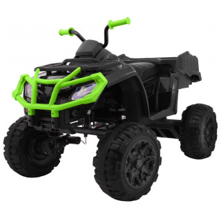 Vehicle Quad XL ATV, remote control 2 4 GHZ black and Green