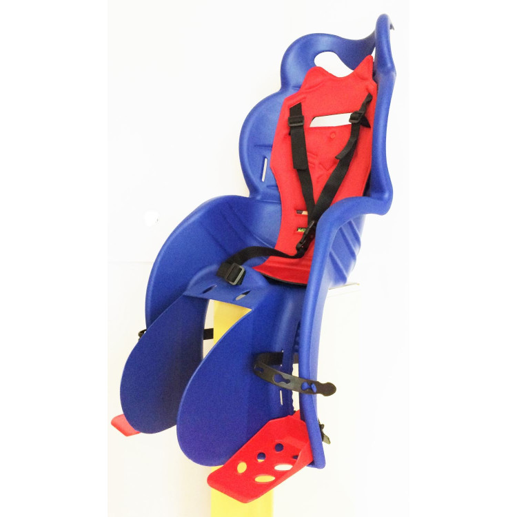 Vaikiška kėdutė HTP Italy Sanbas T prie rėmo blue-red