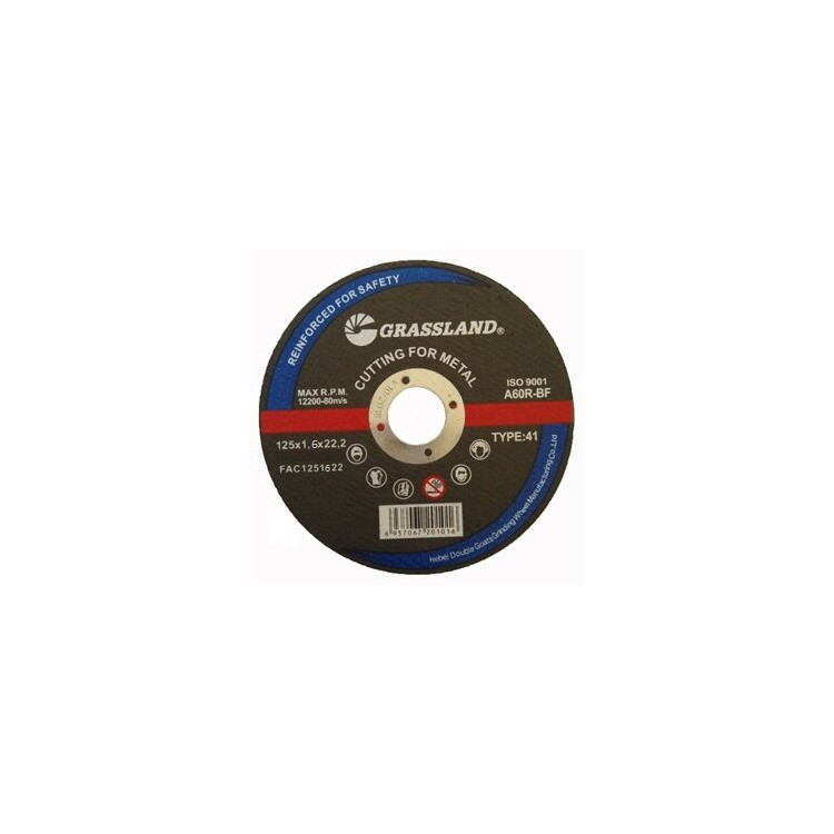 Metalo pjovimo diskas 125x1.6x22.2 41