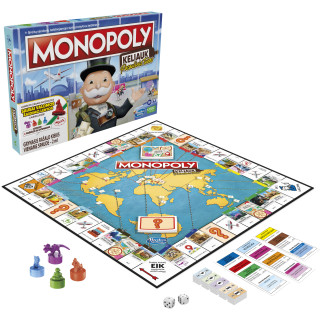 MONOPOLY Žaidimas Monopolis: keliauk. Pasaulinis turas , (lietuvių kalba)