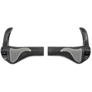 Vairo rankenėlės Azimut Ergo + Bar-Ends adjustable Alu 140mm