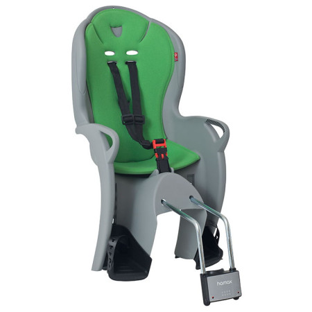 Vaikiška kėdutė Hamax Kiss prie rėmo grey/green