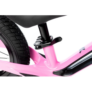 Balansinis dviratukas Karbon First pink-black
