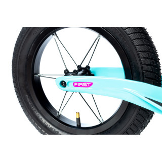 Balansinis dviratukas Karbon First blue-pink
