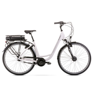 Elektrinis dviratis Romet Metron 28" 2022 white-20" / L